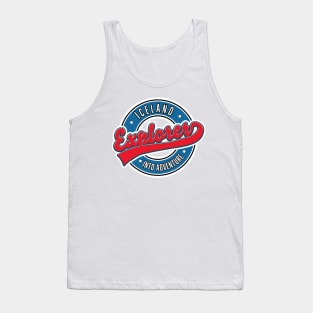 Iceland explorer into adventure Tank Top